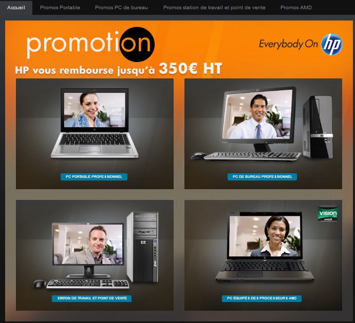 Promotions HP