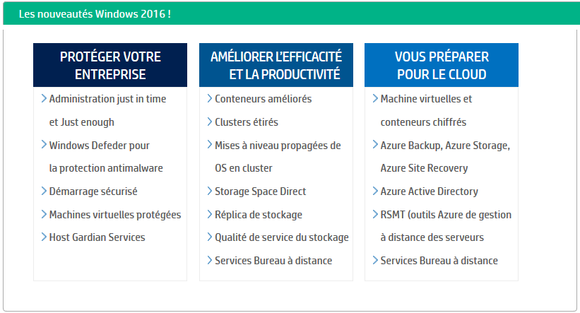 Microsoft : Windows Server et System Center 2016 - ADEO Informatique